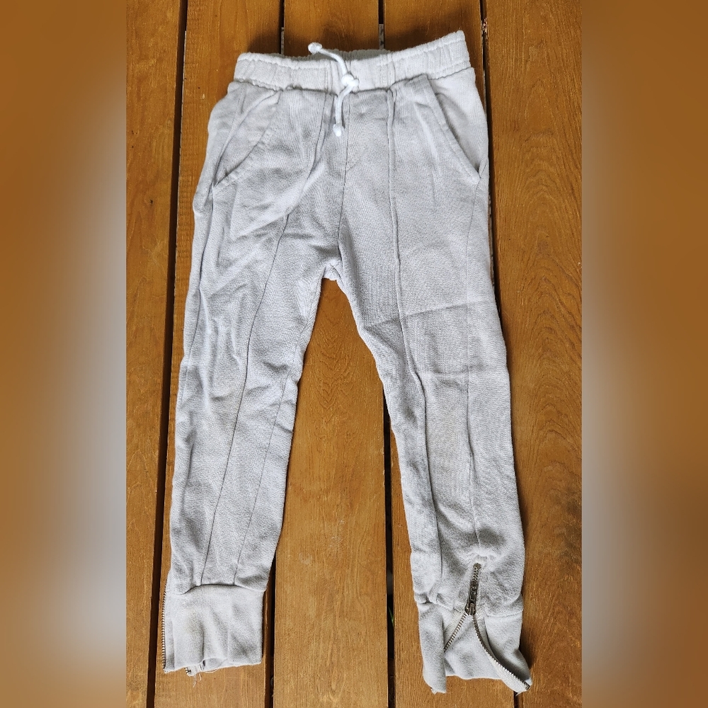 7 for All Mankind girls zipper joggers